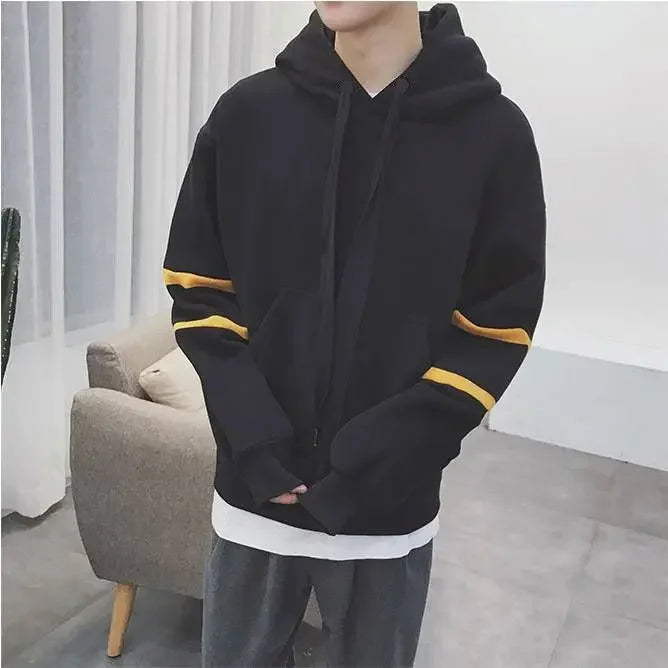 PVD-Sweat à Capuche en Coton pour Homme, Vêtement Chaud, Simple, de Luxe, de Styliste, Emo, Bon Marché, Nouveauté Automne Hiver