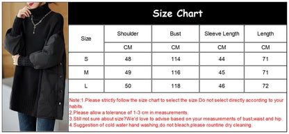 Ladies Sweater Autumn Winter New Casual Long Sleeve Turtleneck Knit Sweaters Tops Korean Fashion Loose Women's Sweater Pullovers