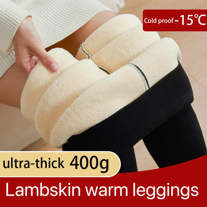 1 pièces hiver Leggings femmes coton Extra épais chaud pantalon mode thermique Legging mince noir élastique taille haute solide Leggings