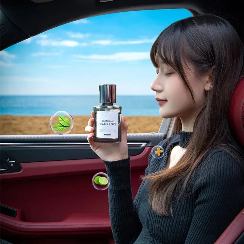 Car Mounted Intelligent Fragrance Spray Perfume Essential Diffuser Oil Portable Fragrance Car Humidifier Bedside Accessorie