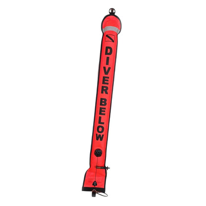 Bouée de marqueur de Surface de plongée sous-marine, équipement Compact pour plongeur sous-marin, Tube gonflable de plongée en apnée