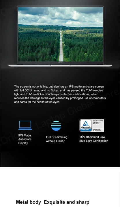Honor Laptops X14/X16 2024 Riptide Edition R5 7640HS 16GB 512GB/1TB/2TB 60Hz IPS Screen 60Wh Ultra Large Battery Capacity Laptop