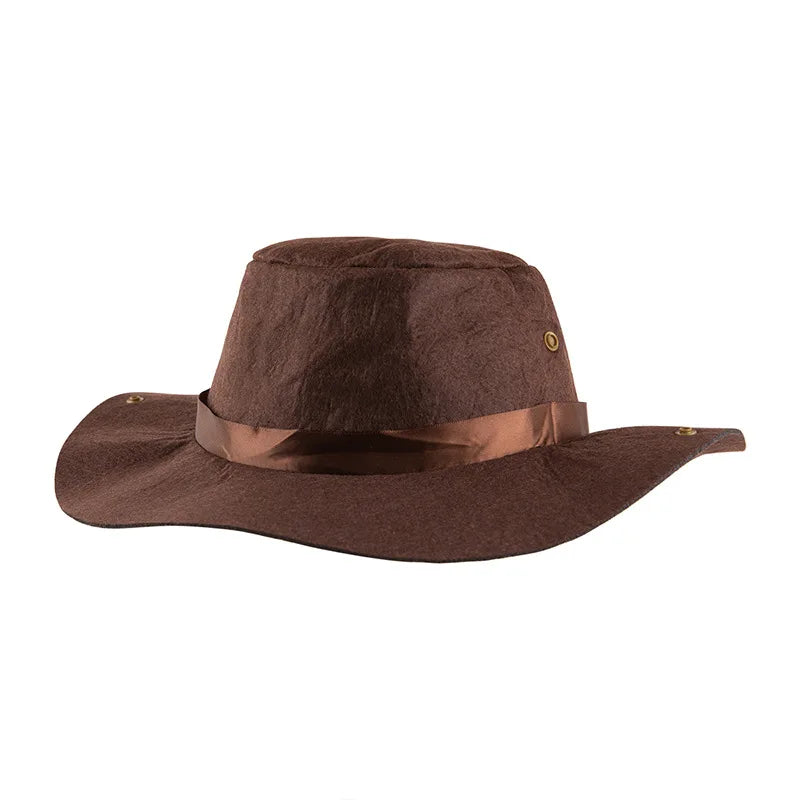 Déguisement de cow-boy pour bébé, tout-petit, enfant, garçon, ensemble de luxe avec chapeau de cow-boy pour les fêtes de Pourim, Halloween