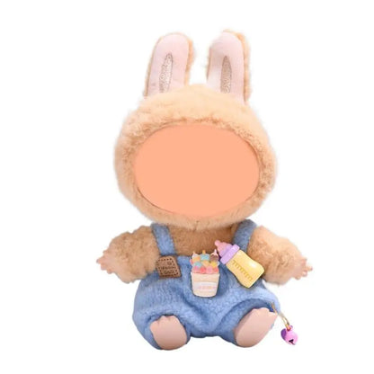 Doll Clothes For Labubu 6.7 Inches (17 Cm) Outfit And Accessories，Feminine Outfits For Labubu （Just Clothes ）