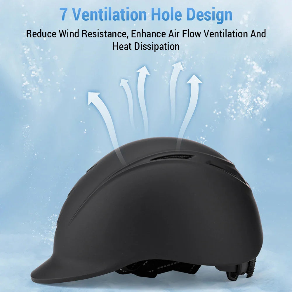 Equestrian Helmet Horse Riding Helmets for Women Men Youth Horseback Riding Helmet Light for Road Skateboard Electric Bicycle