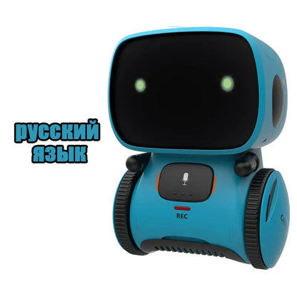 Robot Emo Robots intelligents Version russe, anglaise et espagnole jouets à commande vocale et tactile interactif éducatif pour enfants G