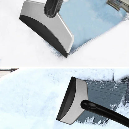 Durable Car Ice Scraper, Windshield Snow Shovel, Glass Defroster, Stainless Steel Winter Automotive Accessories