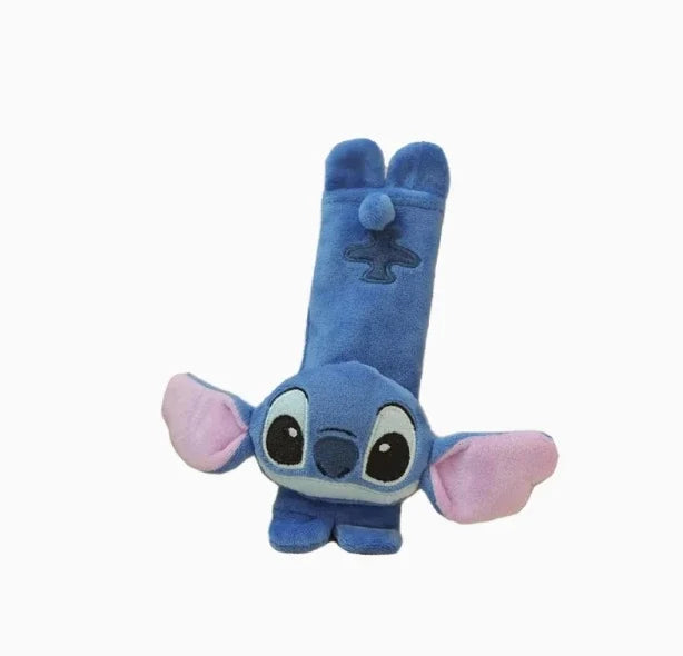 Stitch Seat Belt Protective Cover Cute Cartoon Soft Plush Car Shoulder Belt Fashion Car Inside Decoration Doll BIrthday Gifts