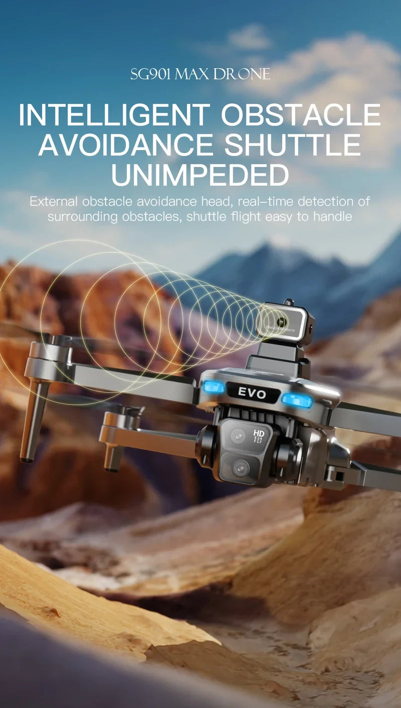 Xiaomi SG901 MAX GPS Drone professionnel 8K aérien HD évitant des obstacles avec écran plus grand télécommande Drone pliable sans brosse