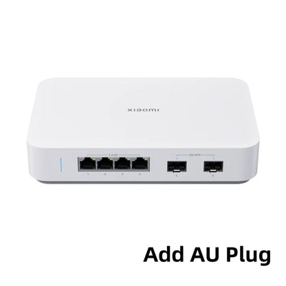 Xiaomi Mi 10 Gigabit Ethernet Switch 10000Mbps Network Switches VLAN Ethernet Splitter Lan Router 4 2.5G Ports RJ45 Hub Switch