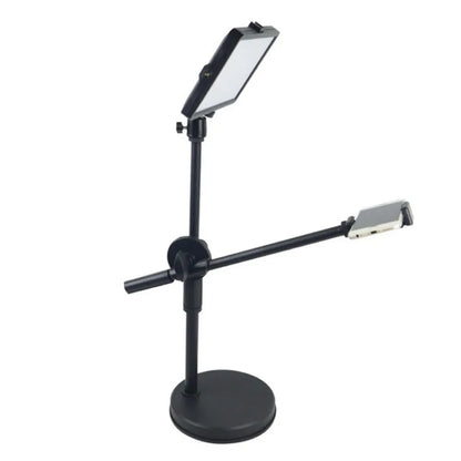 Trépied de lumière de diffusion en direct à lumière LED 360 °   Lumière de remplissage réglable pour téléphone Portable, lumière supplémentaire réglable et Portable douce