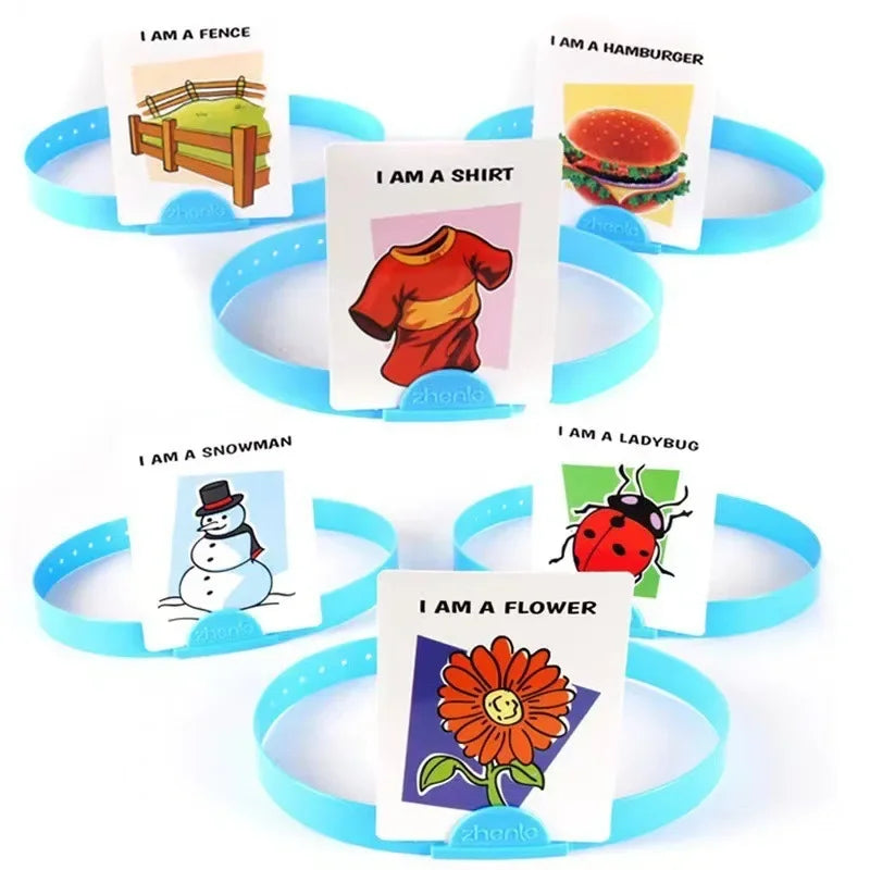 Jeu de société de devinettes d'image pour enfants, jeu pour enfants, jeux interactifs Parent-enfant pour la famille, jeux de fête