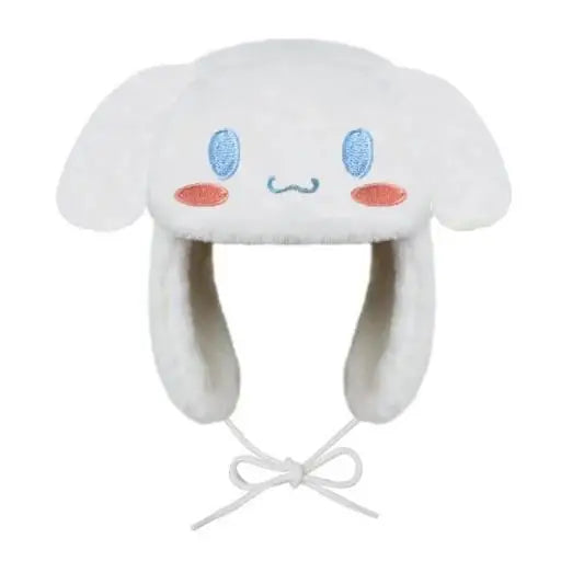 New Winter New Kuromi Spider Man Stitch Violent Bear Cartoon Hat Popular Man Women Cute Warm Ears Protection Hat New Year Gifts