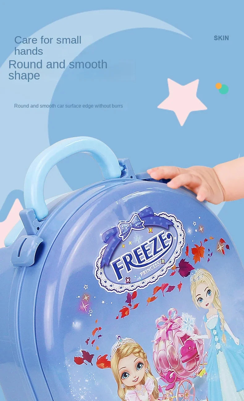 Maisonnette de jeu, Ensemble de coiffeuse pour enfants, Jouets pour filles de 6 à 10 ans, Trousse de maquillage pour fille, Jouet original pour enfants, Cadeau d'anniversaire