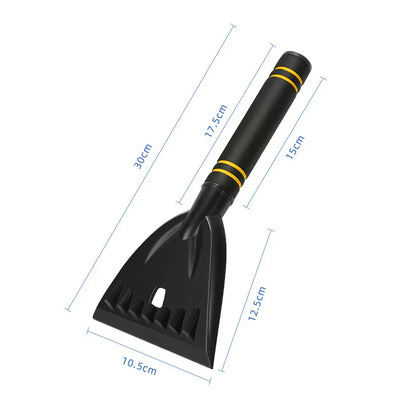 Grattoir à neige pour voiture, pelle de balayage pour l'hiver avec poignée, brosse de nettoyage automobile, dissolvant de grattoir à glace, accessoires de pare-brise automobile