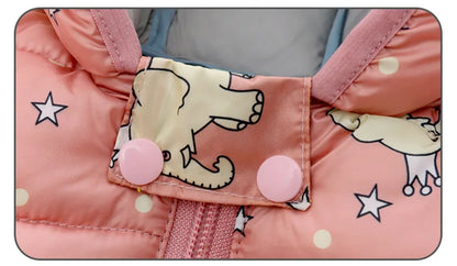 Manteaux d'automne pour filles, doudounes chaudes pour bébés, vestes à capuche, vêtements d'extérieur pour enfants, manteaux à la mode pour garçons, vêtements mignons 1-5 ans