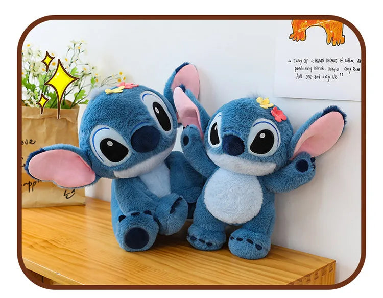 Interstellar Baby Stitch Plush Toy Cute Plush Doll Cartoon Stitch Pillow Home Decoration Children's Holiday Gift