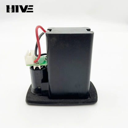 9V Guitar Active Pickup Battery Compartment, 9V Battery Holder, LC-5 Guitar Pickup Battery Cover, 3.5mm 6.35 Single Hole TRS Jack