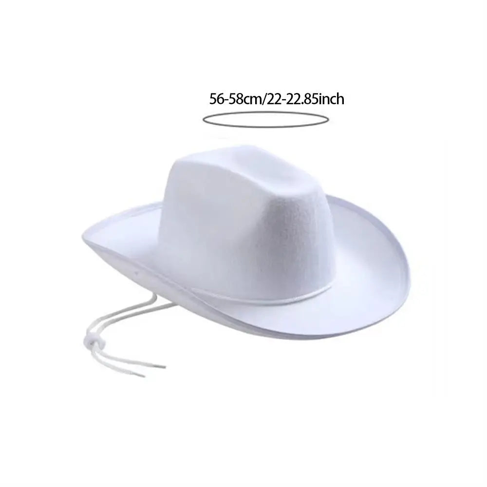 Mode Cowboy accessoire Cowboy chapeau Costume fête Cosplay Cowgirl chapeau Performance Bachelorette fête chapeau femmes