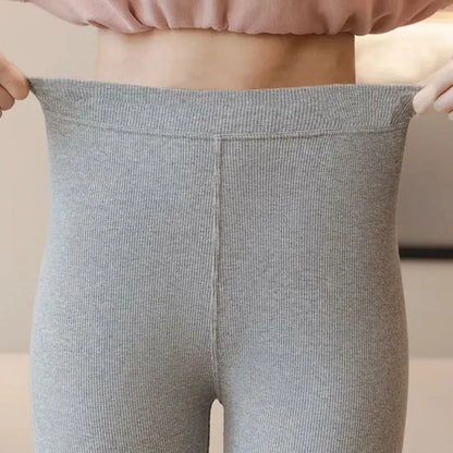 Xpqbb-Leggings d'hiver en velours d'agneau taille haute pour femme, collants chauds, pantalon de yoga, document solide, épais, sourire, commandé