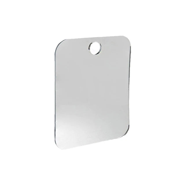 Miroir acrylique Flexible autocollants Anti-buée miroir de douche auto-adhésif ovale Rectangle carré maquillage miroir autocollant décor à la maison