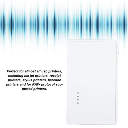 USB Wireless Print Server Wired Wireless Standalone Modes 480Mbps USB2.0 Print Server with 10/100Mbps LAN Bridge for RAW Printer