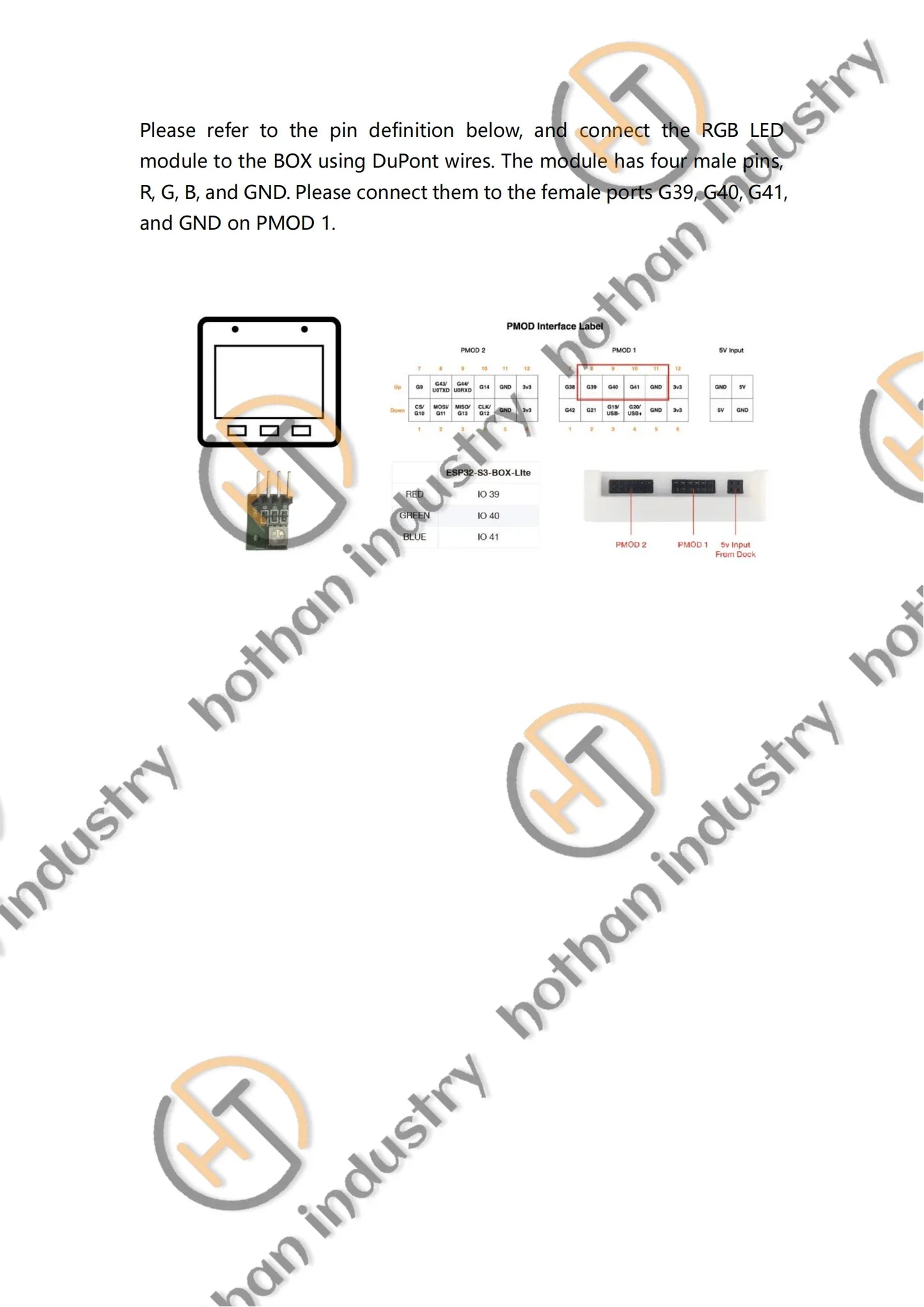 (1PC) 100% NOUVEAU ESP32-S3-BOX-3 ESP32-S3-BOX-3B AIOT Module de Kit de Développement d'Application 2.4 GHz Wi-Fi + Bluetooth 5