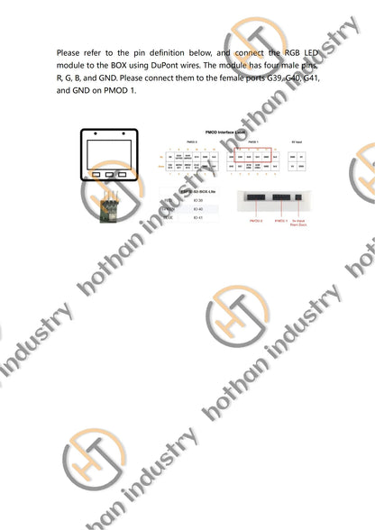 (1PC) 100% NOUVEAU ESP32-S3-BOX-3 ESP32-S3-BOX-3B AIOT Module de Kit de Développement d'Application 2.4 GHz Wi-Fi + Bluetooth 5