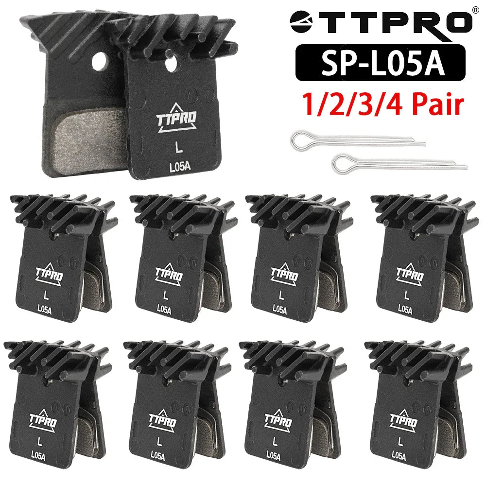 TTPRO 1/2/3/4 pièces L05A plaquettes de frein à disque de vélo pièces de frein de vélo pour RS405 RS305 MT200 XT DEORE SLX M6100/M7100/M8100