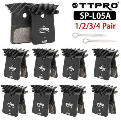 TTPRO 1/2/3/4 pièces L05A plaquettes de frein à disque de vélo pièces de frein de vélo pour RS405 RS305 MT200 XT DEORE SLX M6100/M7100/M8100