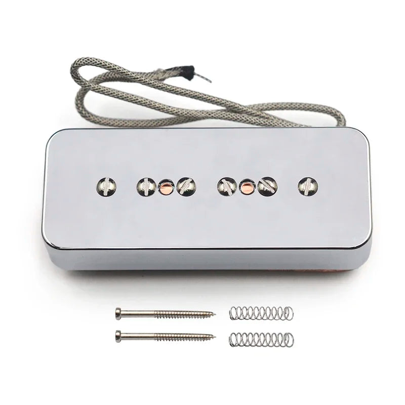 Alnico 5 aimant P90 Style micro double bobine micro silencieux Humbucker 6K/9K pour guitare électrique