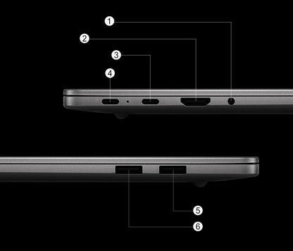 Nouveau PC portable XIAOMI Redmi Book 16 2025 16" 2.5K FHD 120Hz Intel Core 5 210H 220H 32Go SSD 1To Ordinateur PC portable Ultrabook