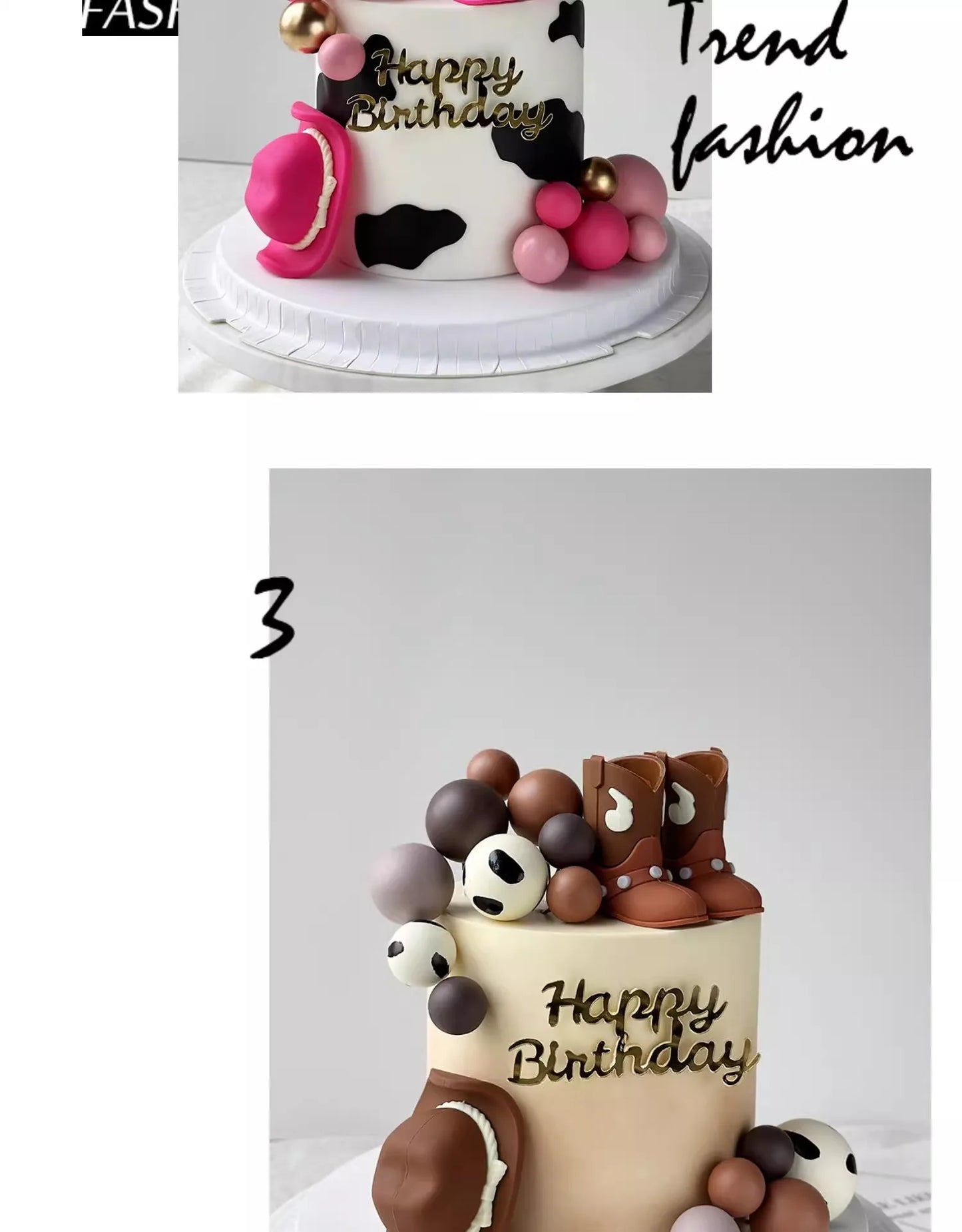 Chapeau de Cowboy rouge Rose, boules de bottes, décoration de gâteau, Cowboy de Cowgirl occidentale, décor de fête prénatale d'anniversaire, fournitures à thème de ferme occidentale