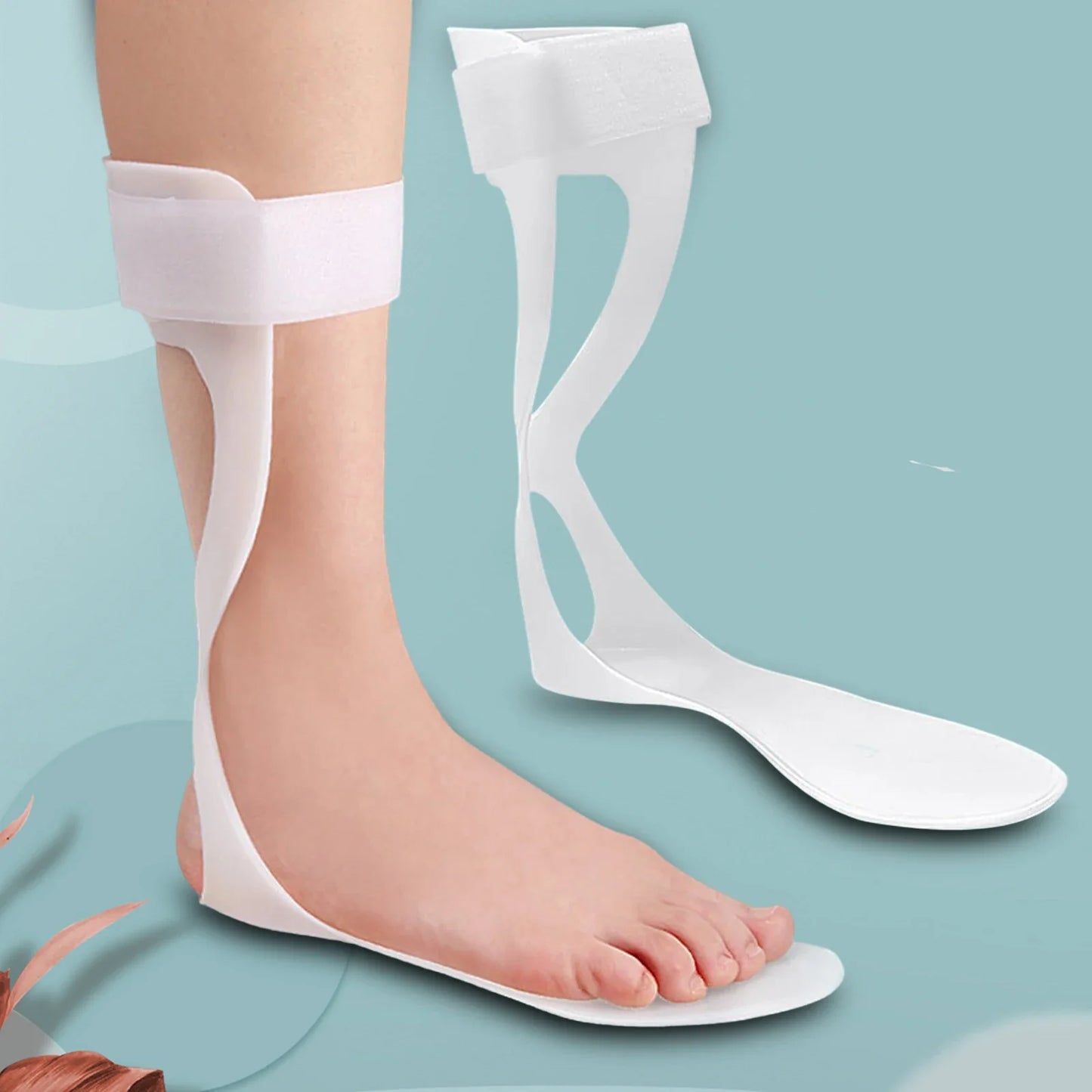 Adult Foot Rinse Orthosis, Drop Foot Stabilizer, Rinse Support, Straightener, Drop Splint, Stroke Tendon