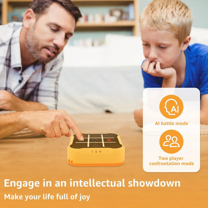 Jeu d'Échecs Électronique Multifonctionnel Montessori pour Adulte et Enfant, Table de Puzzle Portable