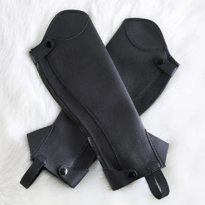 Guêtre d'équitation Pirate Knight Équipement équestre Couvre-botte en similicuir Médiéval Renaissance Steampunk