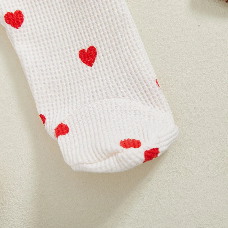 Tregren - Combinaison pour nouveau-né fille, pyjama à volants, fermeture éclair, avec bande de sauna