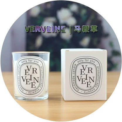 Scented Aromatic Candles Guest Gift Candles Lot Wedding Candles White in Glass Jars Luxury Candle for Home Decor