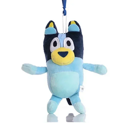Family Stuffed Animals 17/28cm – Cartoon Dogs, Soft Plush Toys, Great for Birthdays and Christmas Gifts