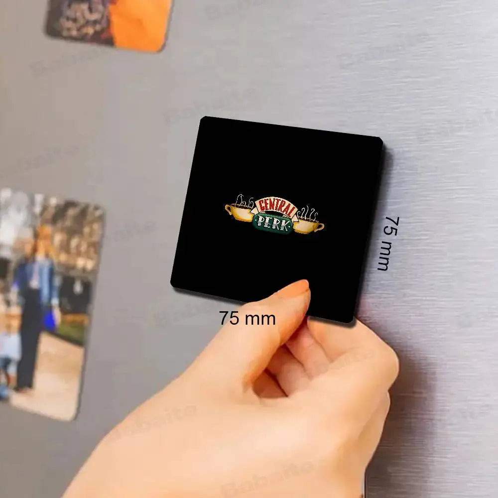 F-friends – aimants pour réfrigérateur avec Photo personnalisée, TV classique, cadeau pour la décoration de la maison, cadeau de saint-valentin, autocollant Photo magnétique