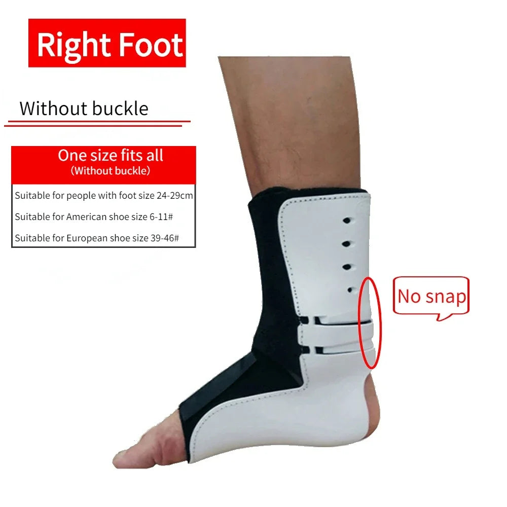 Attelle de pied réglable, orthèse de rinçage, partenaires articulaires, bandes de protection, soutien sportif, hémiplégie, équipement génital