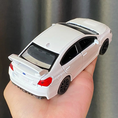 1:30 Subaru Impreza WRX STI 2020 supercar alliage moulé sous pression modèle accessoires de voiture ornements intérieurs de voiture saint valentin pour ami