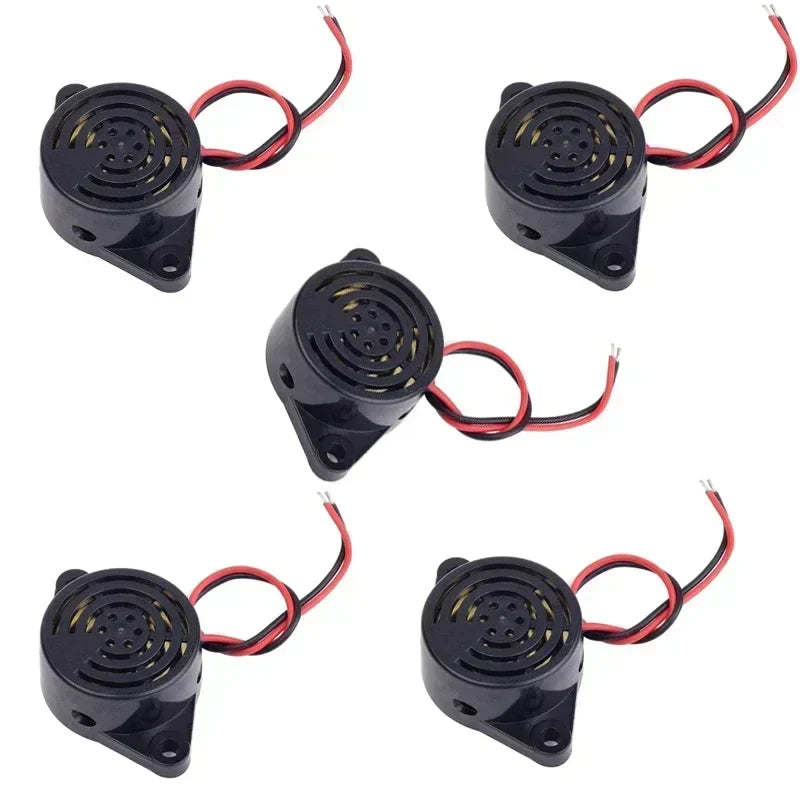 5/10 pièces SFM-27 95DB alarme décibel élevé 3-24V Buzzer électronique Buzzer actif alarme sonore Intermittente son continu SFM27