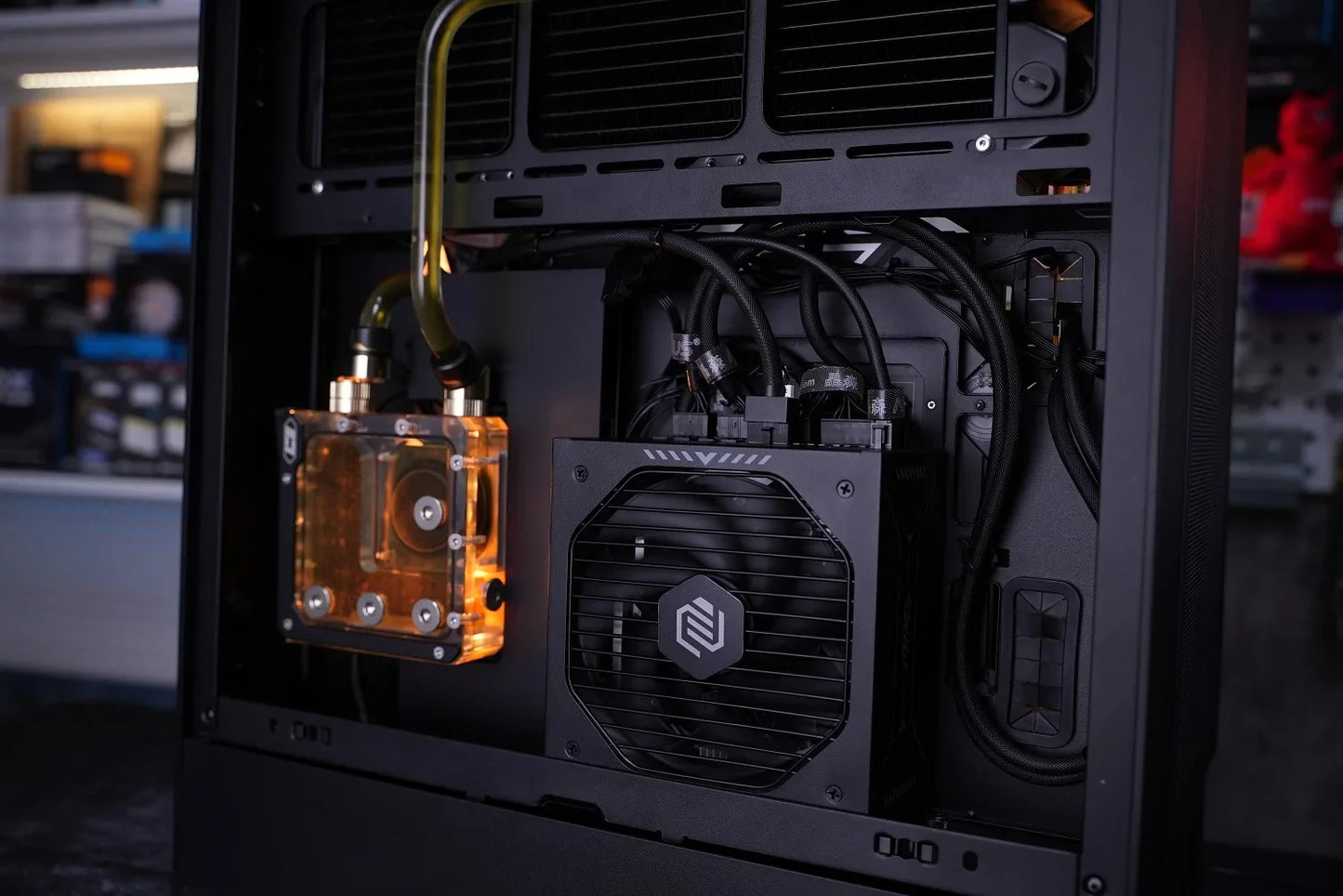 AIJS GPU16PIN Modular Cable,12VHPWR ARGB with 5V 3Pin,18AWG 90° Right-Angle Male to Male Design, 5090 / 3070 is Not Applicable