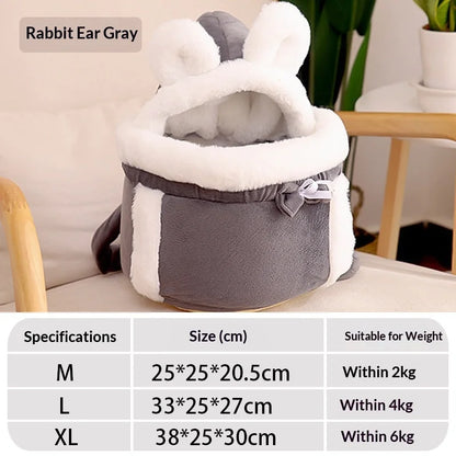 Sac à dos pour animaux de compagnie pour activités de plein air, grande capacité pour chiens de petite et moyenne taille, sac à dos portable pour chats, voyage et randonnée