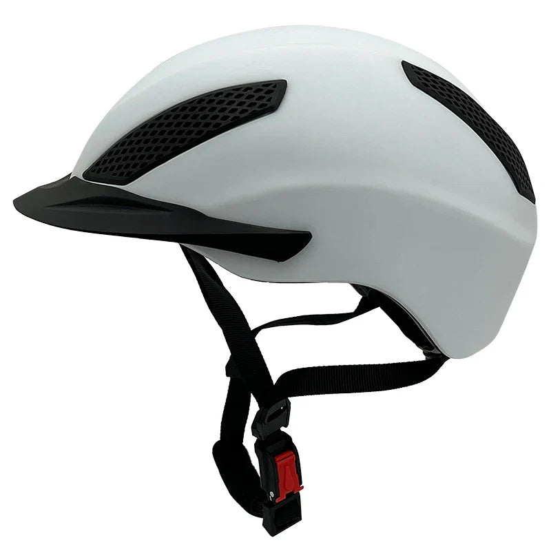 Equestrian Helmet - CE Approved Multi-Density EPS Core & Quick-Dry Padding for Competitive Riding & Leisure Trail Use