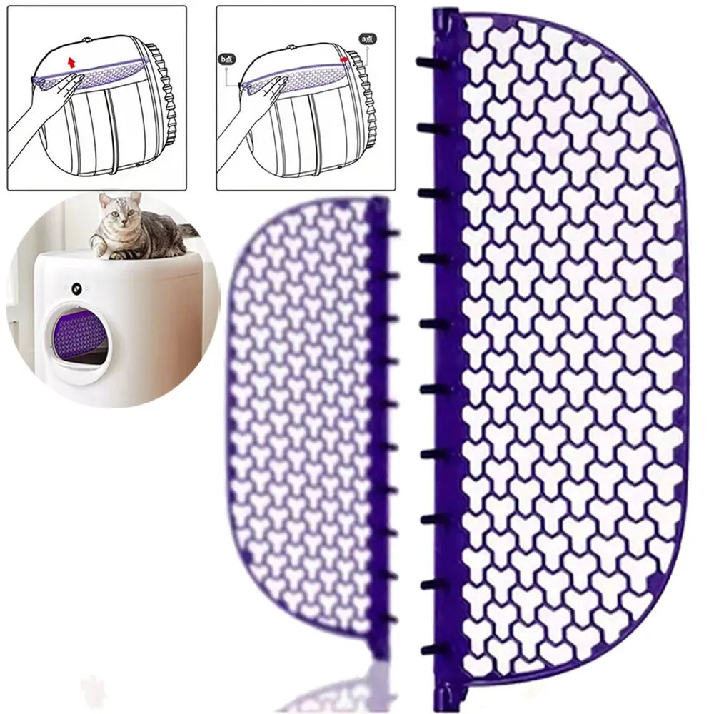 PETPeugeot-Bac à Litière existent pour Chat, Toilette Originale, Filtre à Maille pour PURA X et MAX, Accessoires de Bac à Sable