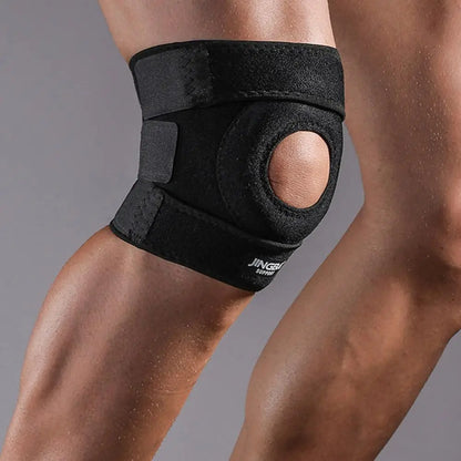 Orthèse de genou, genouillère, soulagement des douleurs articulaires, protection de la rotule, genouillère de sport réglable, protection des ligaments du ménisque