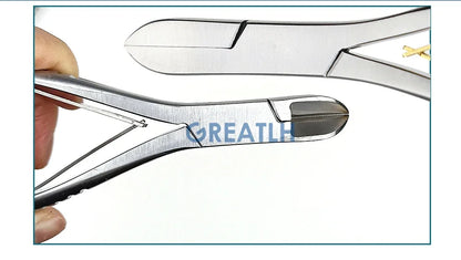Ciseaux orthopédiques coupe-os, ciseaux à os à articulations simples/doubles, Instruments de chirurgie orthopédique vétérinaire, 1 pièce pour animaux de compagnie