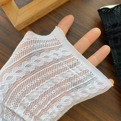 Lace Ballet Style Leggings, Mesh Leg Warmers for Women and Girls, Kawaii Lolita Socks, Boot Cuffs, Thin Summer Socks, Knitted Sleeve Cover